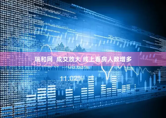 瑞和网  成交放大 线上看房人数增多