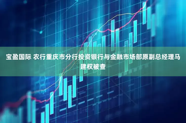 宝盈国际 农行重庆市分行投资银行与金融市场部原副总经理马建权被查